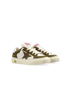 sneakers in pelle bianco GOLDEN GOOSE KIDS | GTF00495F00608482701